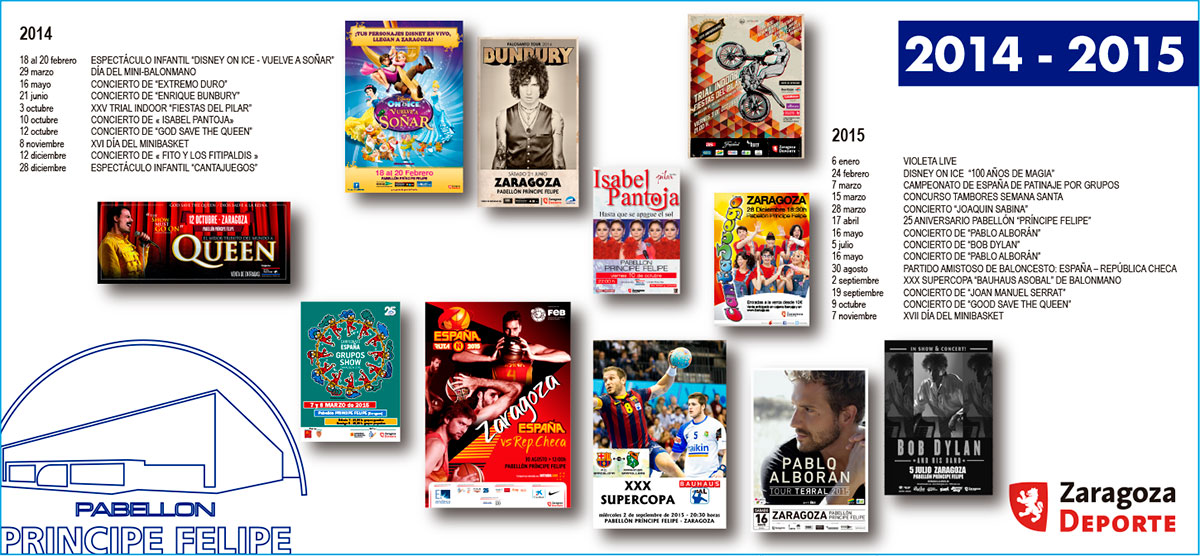 Años 2014 y 2015 - 30 Aniversario del Pabellón «Príncipe Felipe»
